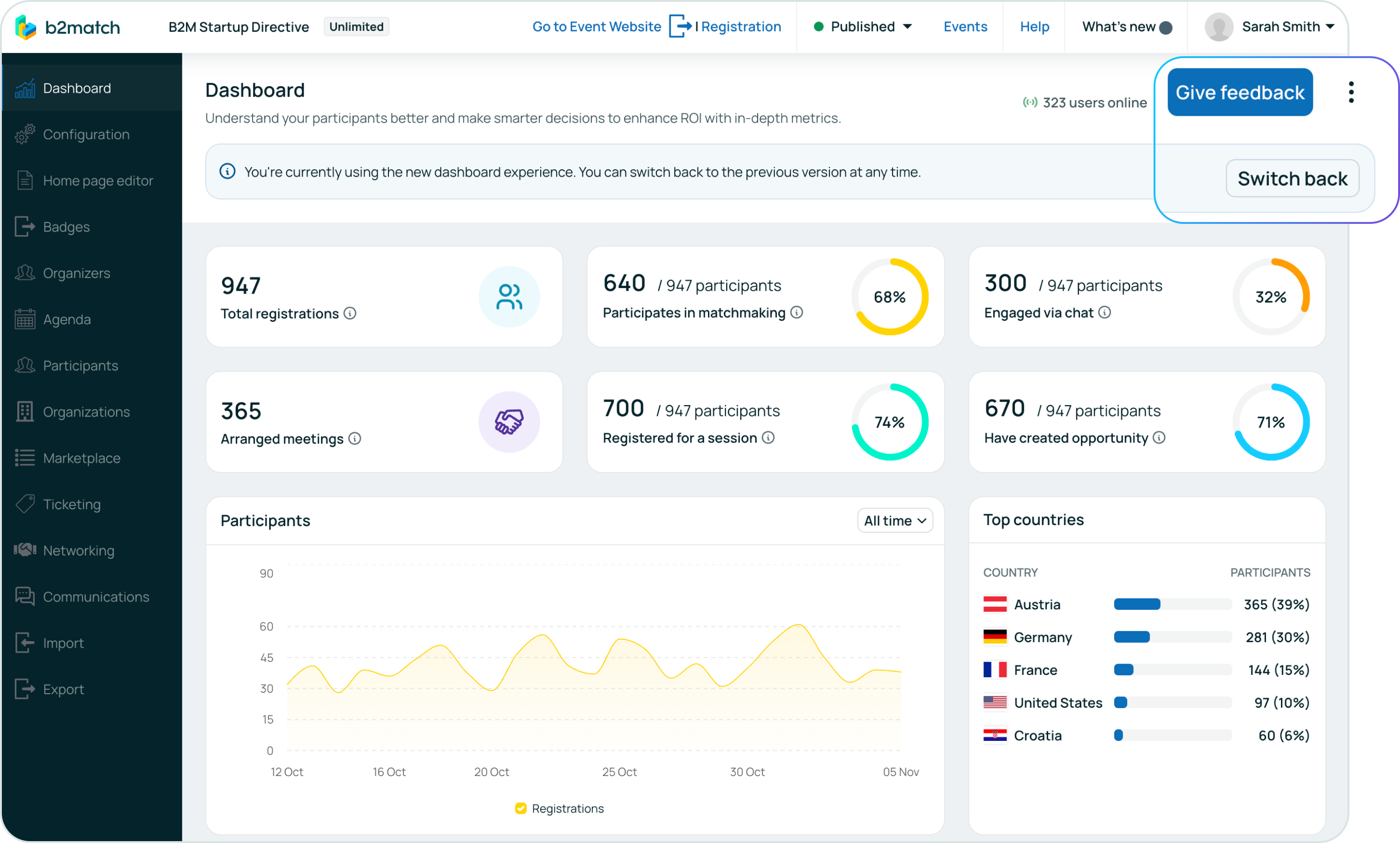 Give feedback and switch back buttons.png